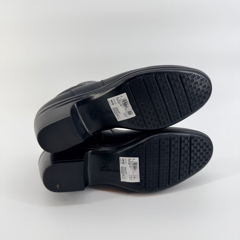 Clarks Black Emily Holly Ankle Booties - Picture 5 of 5